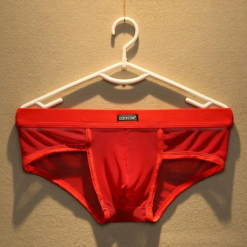 Mens Mesh Underpants With A Bulge Pouch Breathable — image 6