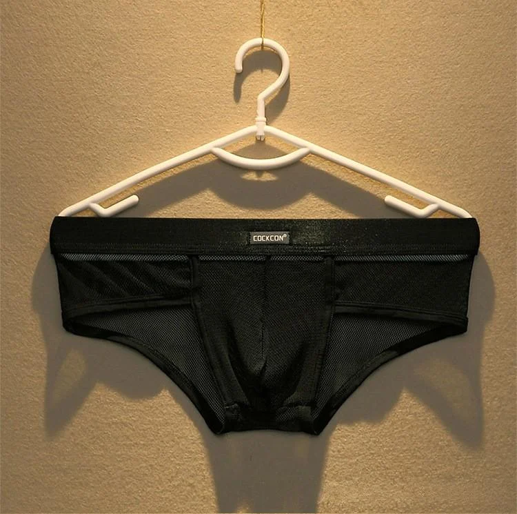 Mens Mesh Underpants With A Bulge Pouch Breathable — image 3
