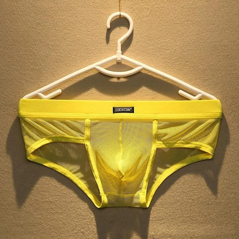 Mens Mesh Underpants With A Bulge Pouch Breathable — image 7