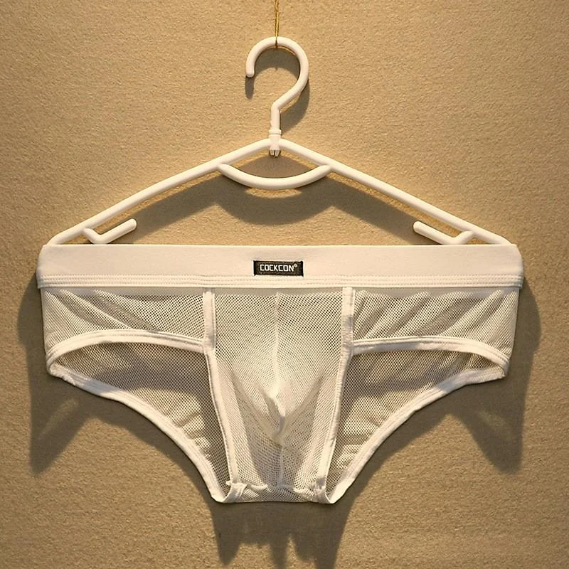 Mens Mesh Underpants With A Bulge Pouch Breathable — image 5