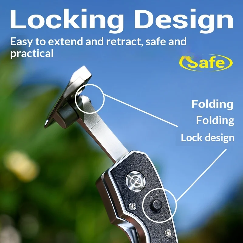 Mens Metal Manual Folding Razor — image 6