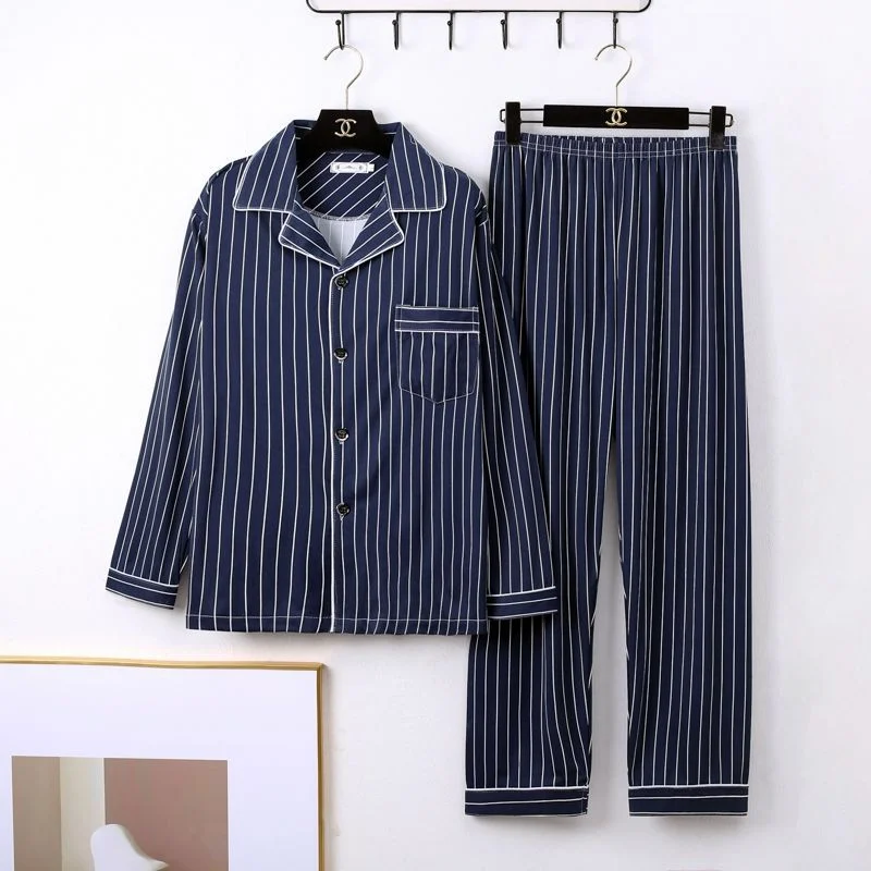 Mens Minimalist Long Sleeve Loungewear Pajamas — image 6