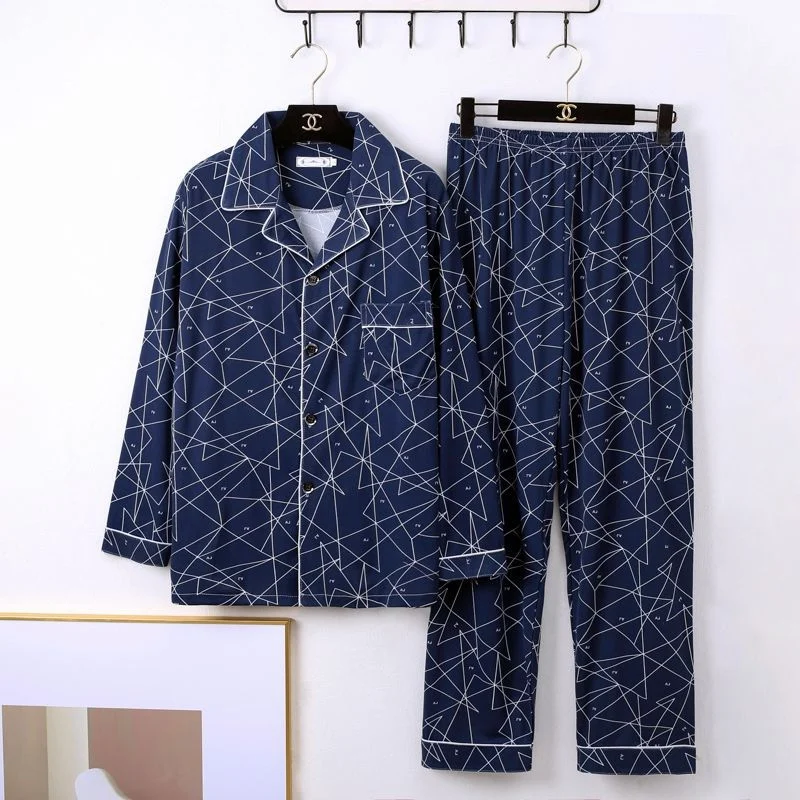 Mens Minimalist Long Sleeve Loungewear Pajamas — image 10