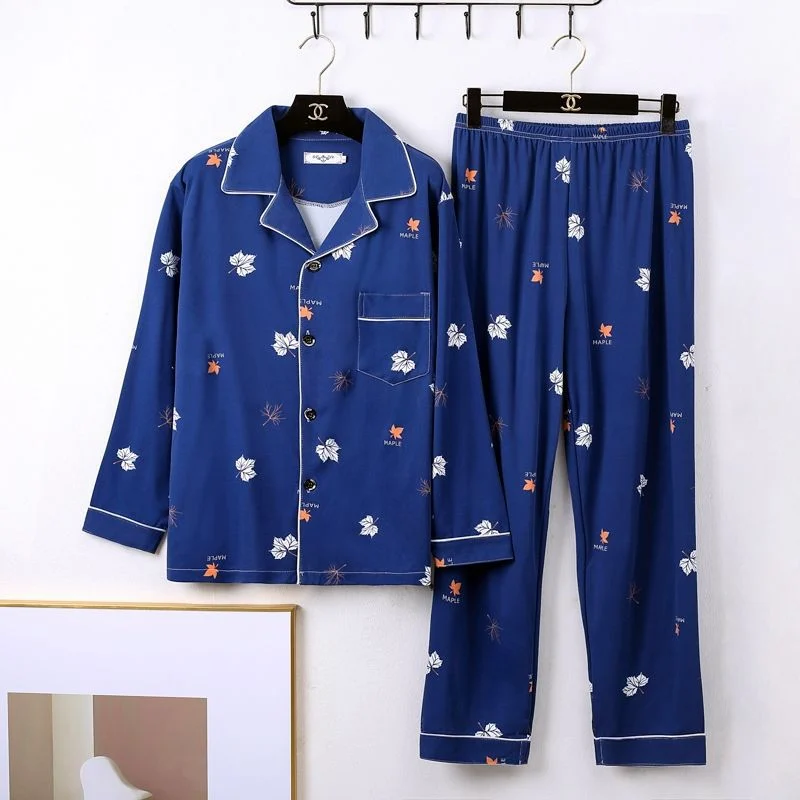 Mens Minimalist Long Sleeve Loungewear Pajamas — image 5