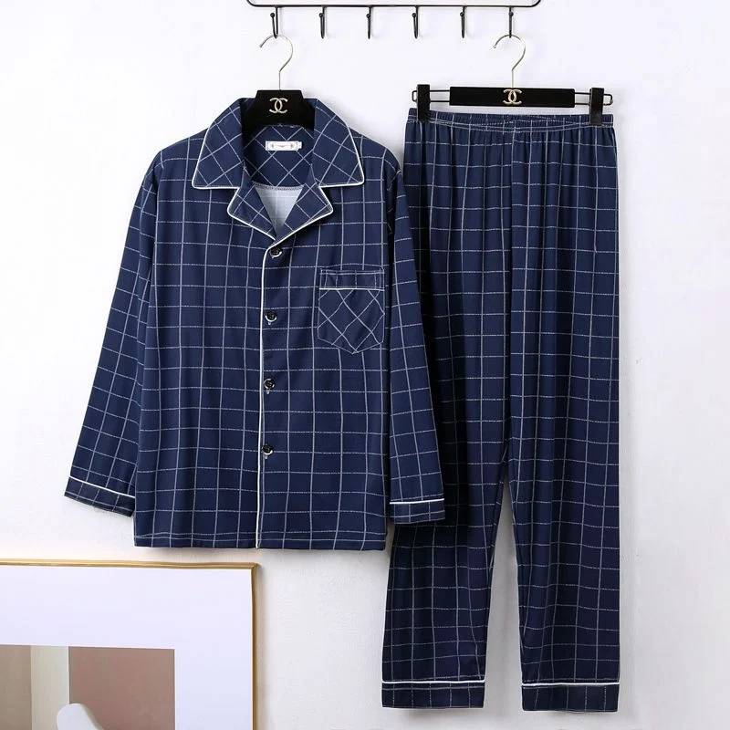 Mens Minimalist Long Sleeve Loungewear Pajamas — image 2