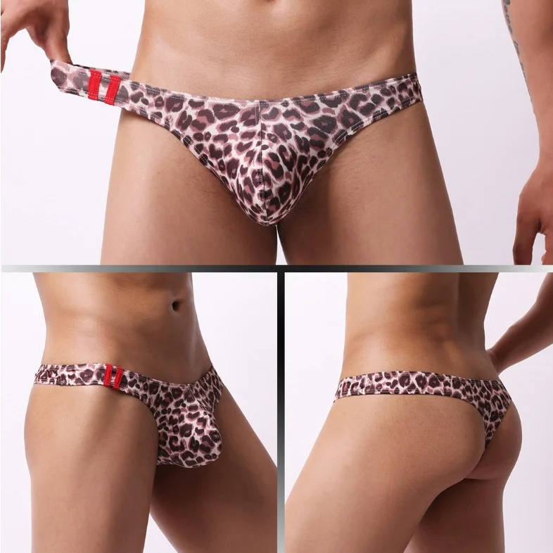 Mens Moisture-wicking Low-rise Underwear With Cartoon Print — image 9