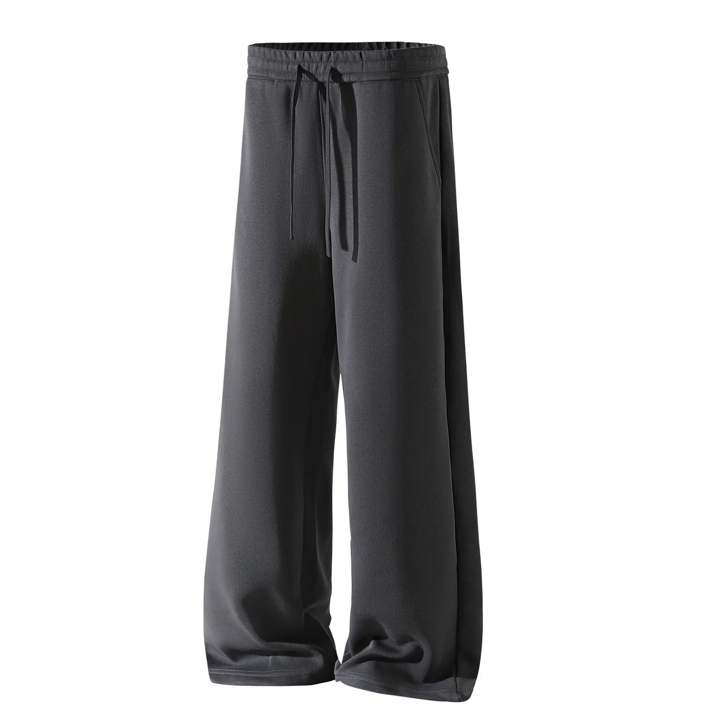 Mens New Winter Fleece-lined Warm Casual Pants — image 4