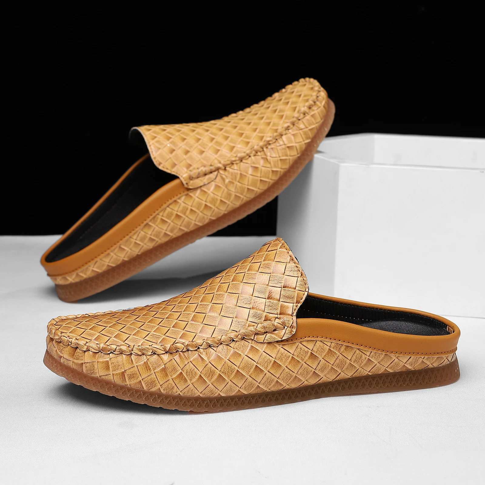 Mens Outdoor Closed-toe Half-slippers — image 7