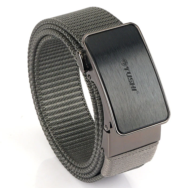 Mens Outdoor Sports Woven Nylon Belt — image 3