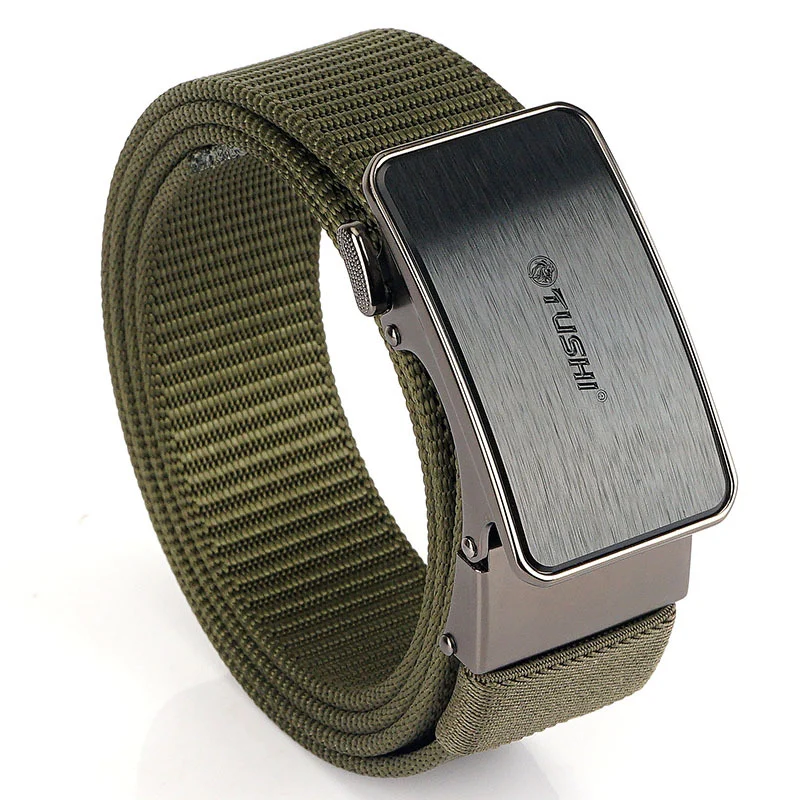 Mens Outdoor Sports Woven Nylon Belt — image 2