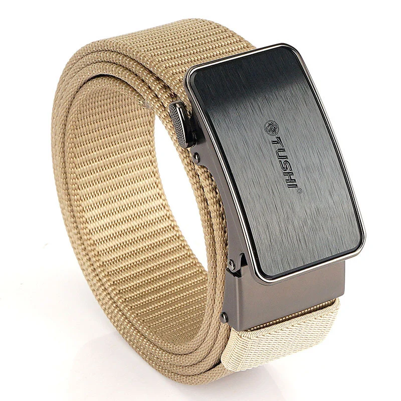 Mens Outdoor Sports Woven Nylon Belt — image 4