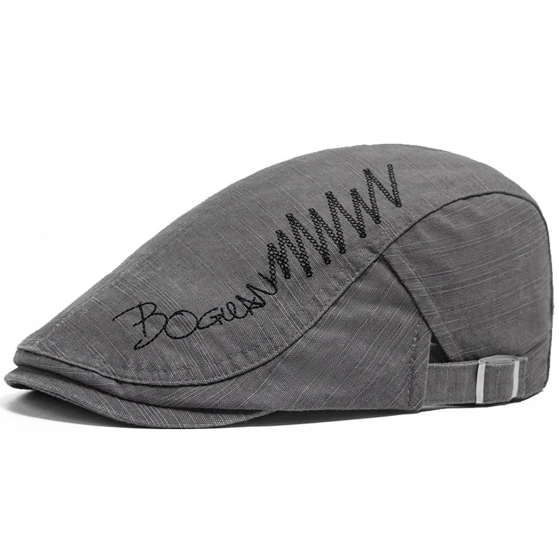 Mens Pure Cotton Embroidered Cap — image 7