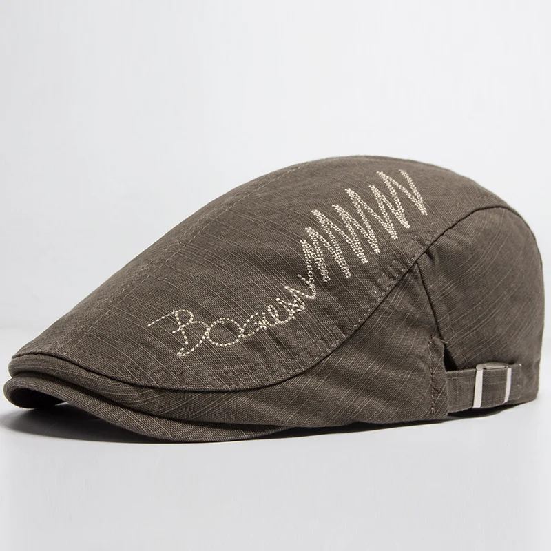 Mens Pure Cotton Embroidered Cap — variant image