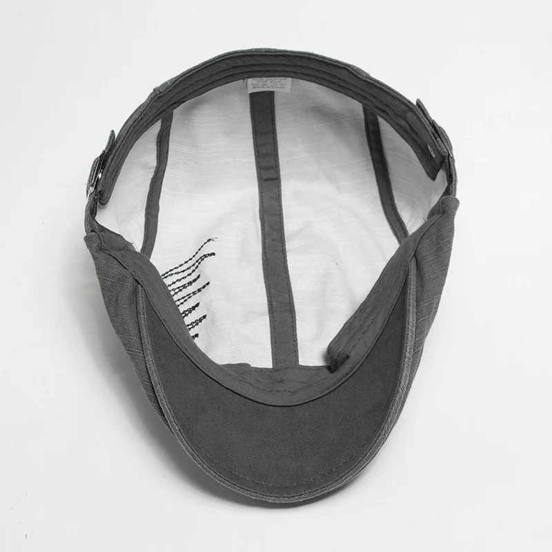 Mens Pure Cotton Embroidered Cap — image 5