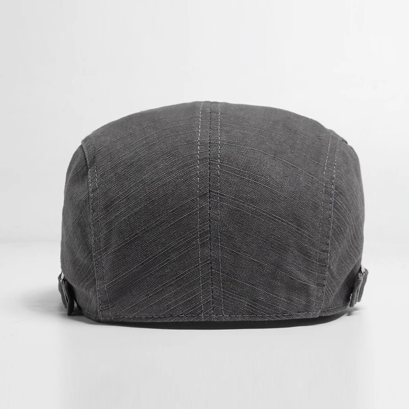 Mens Pure Cotton Embroidered Cap — image 3