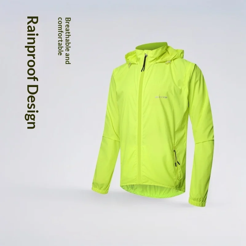 Mens Rain-resistant Cycling Jacket — image 5