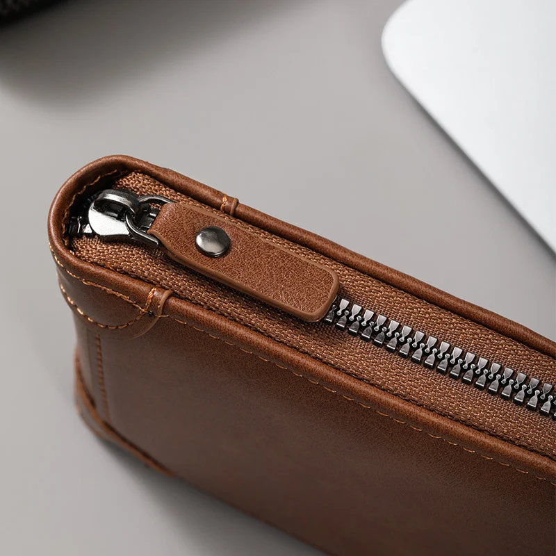 Mens Short Multi-functional Stylish Wallet With Multiple Card Slots — image 7