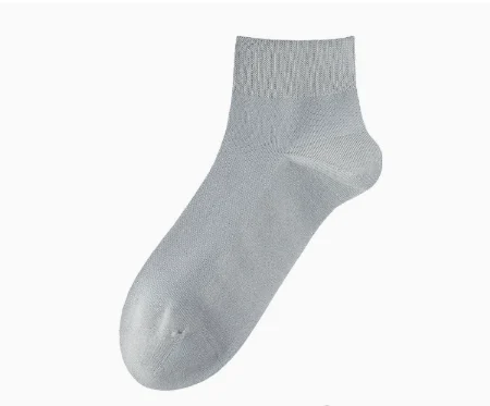 Mens Short Spring Summer Mesh Breathable Seamless Pure Cotton Socks — image 15