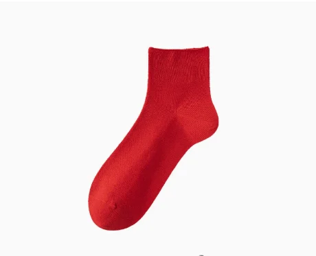 Mens Short Spring Summer Mesh Breathable Seamless Pure Cotton Socks — image 4