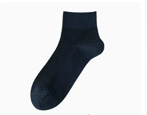 Mens Short Spring Summer Mesh Breathable Seamless Pure Cotton Socks — image 7
