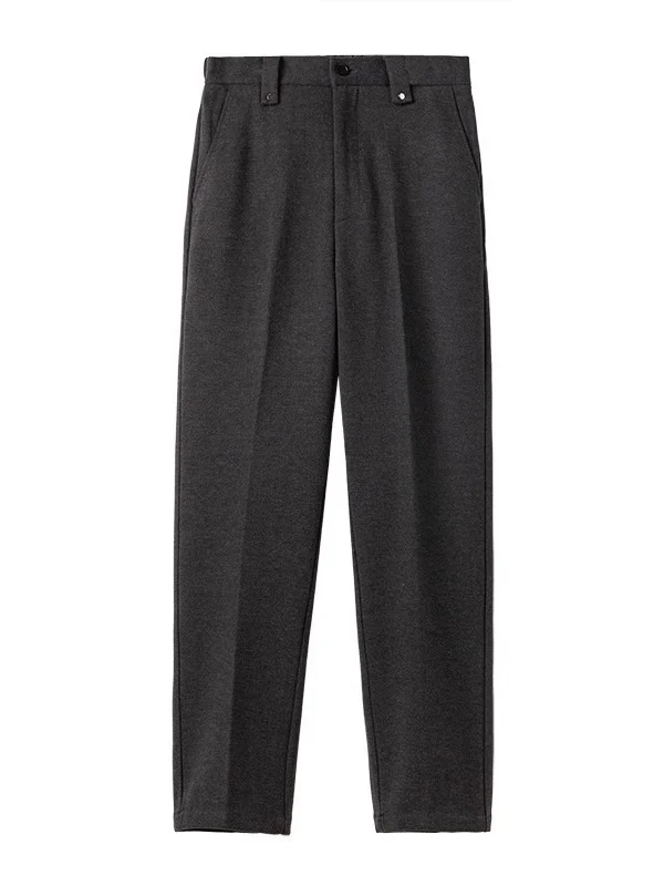 Mens Stylish Casual Straight-leg Suit Pants — image 6