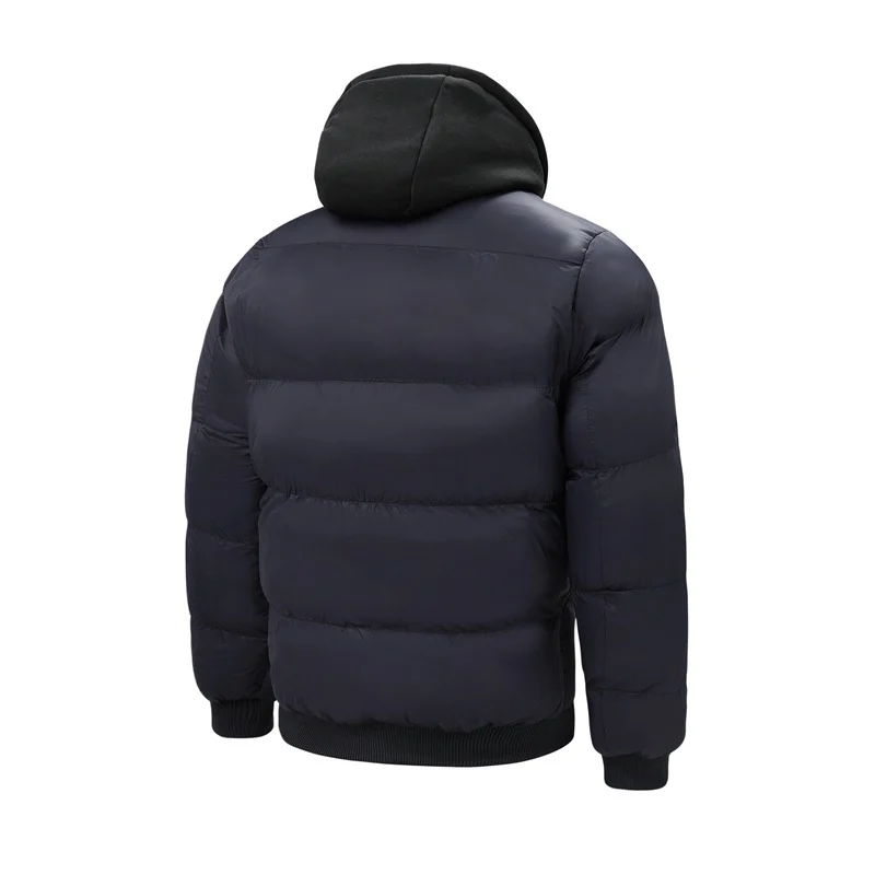 Mens Stylish Cotton-padded Coat For Outdoor Wear Winter Thickened Version — image 5