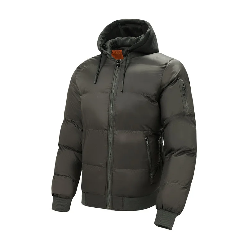 Mens Stylish Cotton-padded Coat For Outdoor Wear Winter Thickened Version — image 6