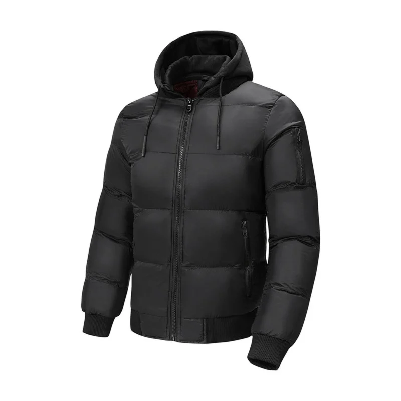 Mens Stylish Cotton-padded Coat For Outdoor Wear Winter Thickened Version — image 2