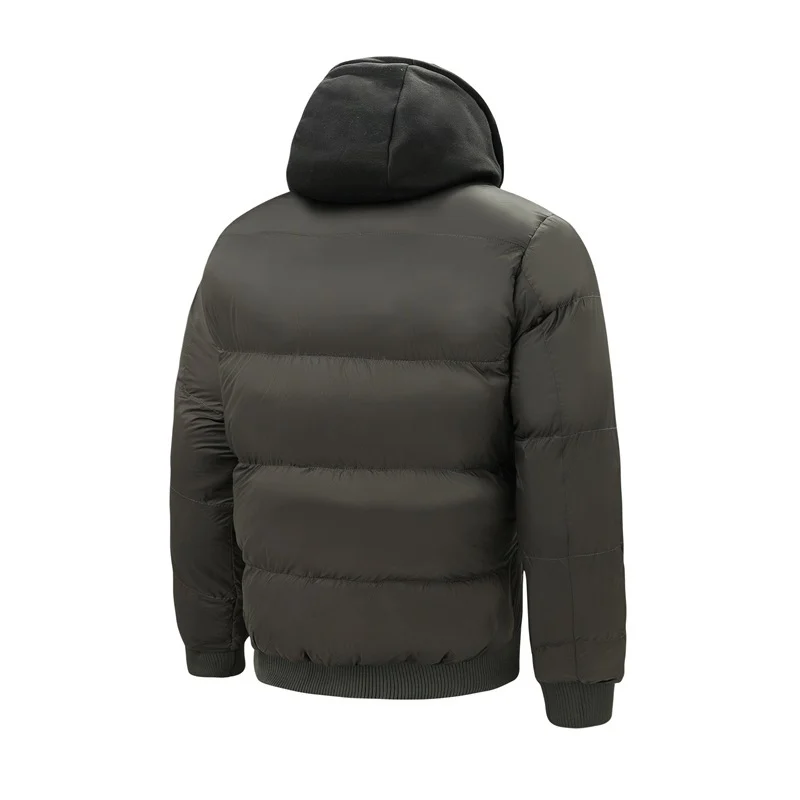 Mens Stylish Cotton-padded Coat For Outdoor Wear Winter Thickened Version — image 3