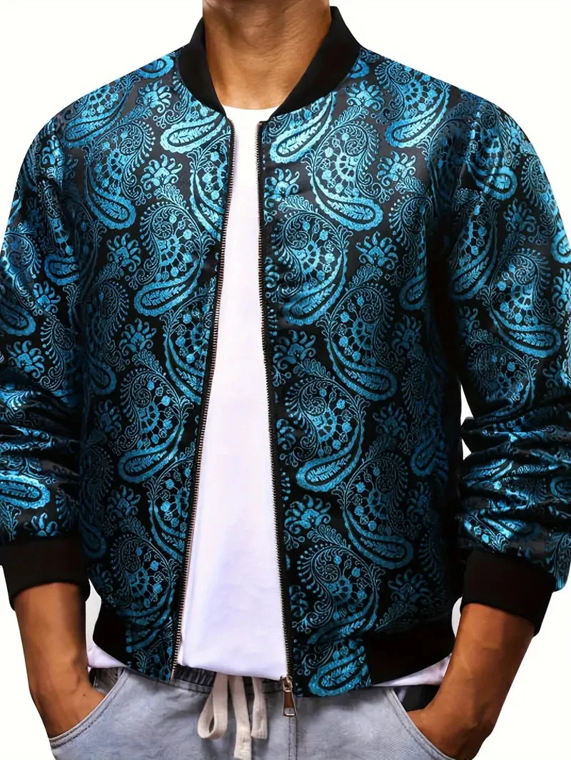 Mens Stylish Jacket With A Stand-up Collar — image 10