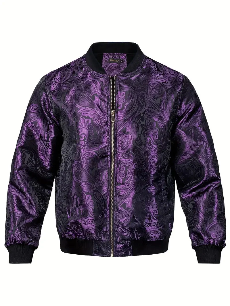 Mens Stylish Jacket With A Stand-up Collar — image 4