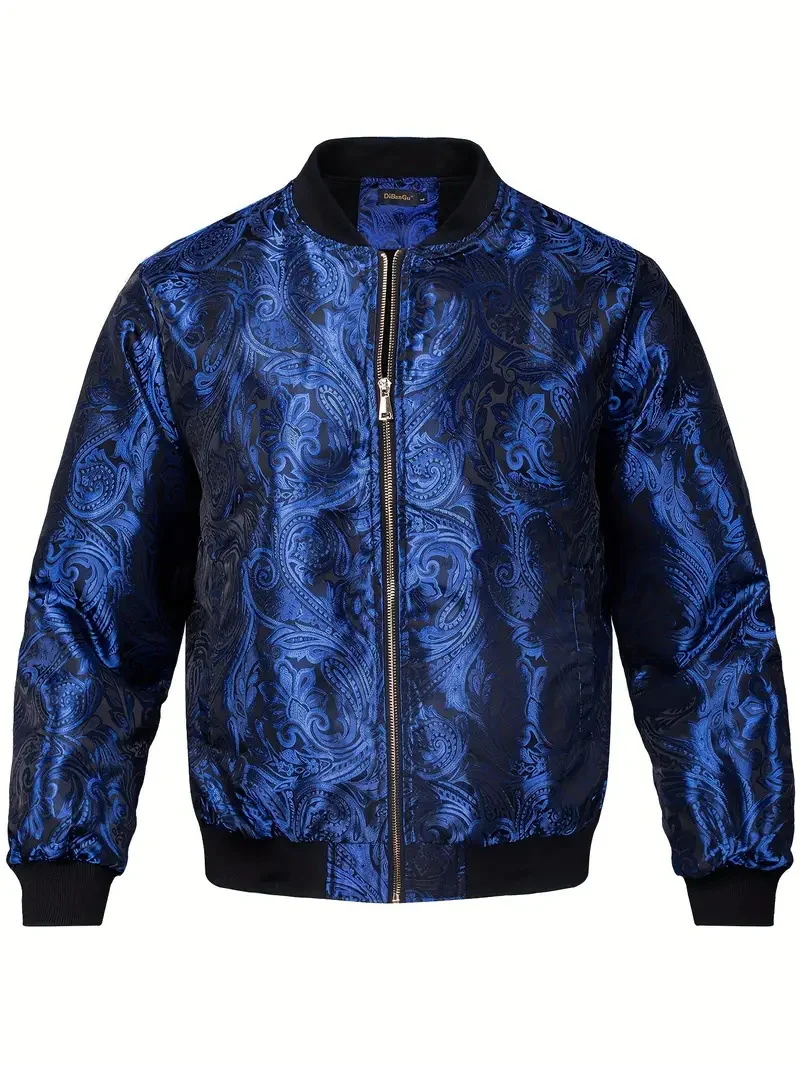 Mens Stylish Jacket With A Stand-up Collar — image 8