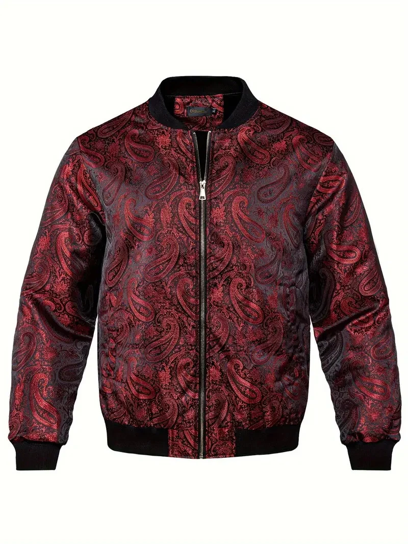 Mens Stylish Jacket With A Stand-up Collar — image 5