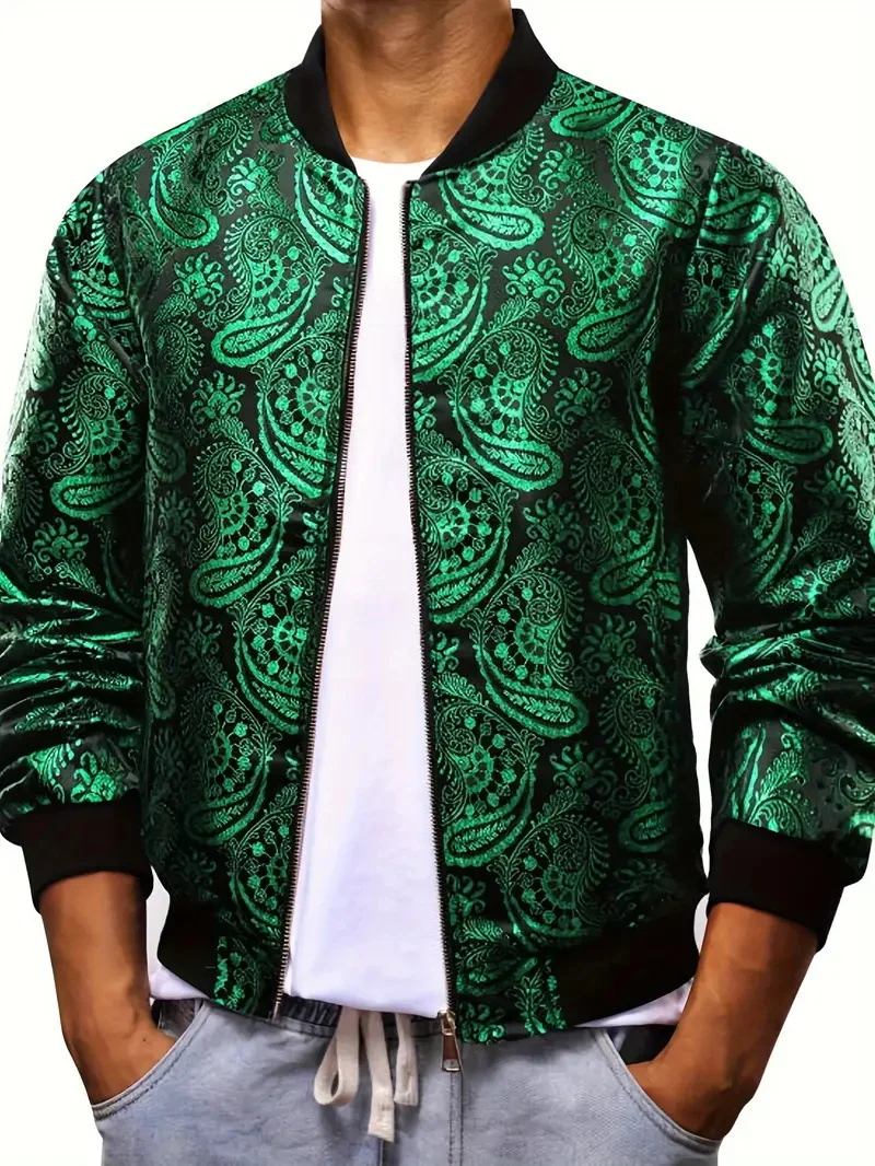 Mens Stylish Jacket With A Stand-up Collar — image 2