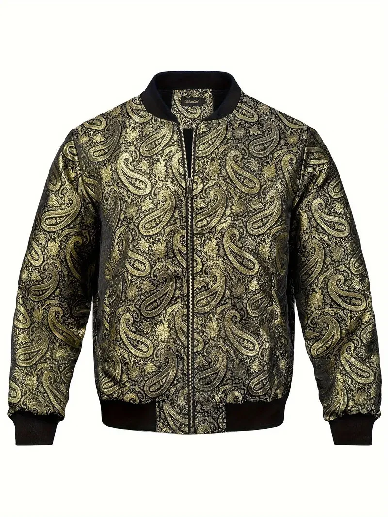 Mens Stylish Jacket With A Stand-up Collar — image 12