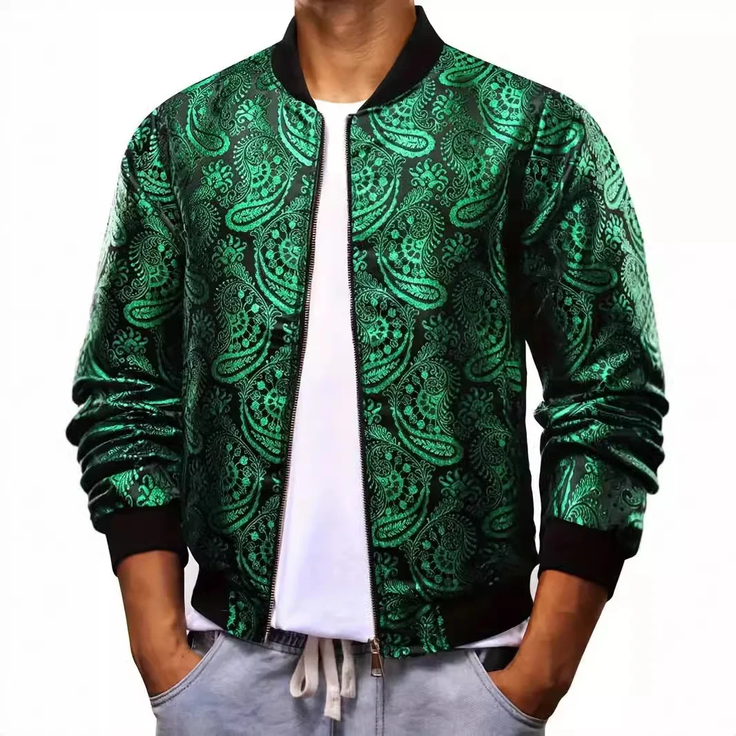 Mens Stylish Jacket With A Stand-up Collar — image 3