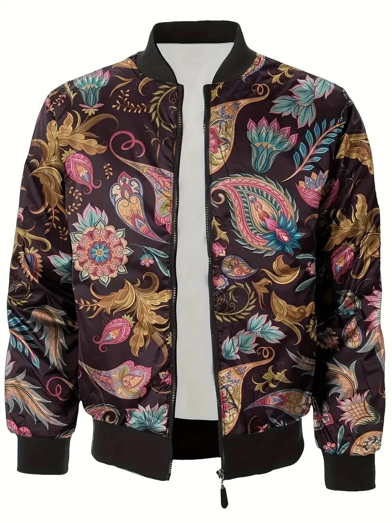 Mens Stylish Jacket With A Stand-up Collar — image 6