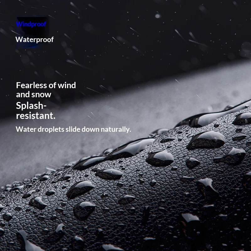 Mens Winter Fleece-lined Warm Windproof And Waterproof Cycling Gloves — image 1