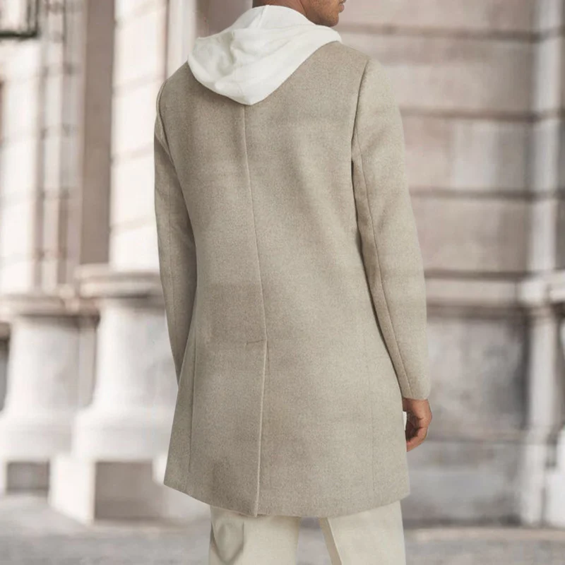 Mens Wool Overcoat — image 4