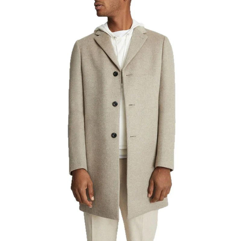 Mens Wool Overcoat — image 2
