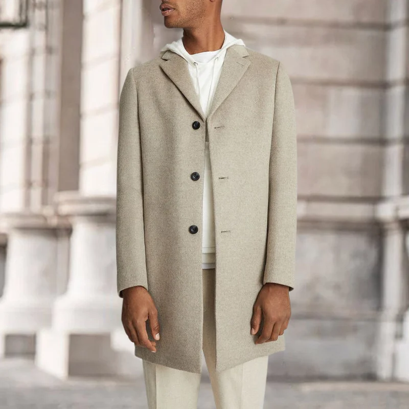 Mens Wool Overcoat — image 1