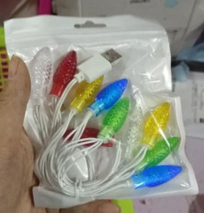 Merry Christmas Light Led Usb Charging Cable Charger Cord With Lights For Room… — image 6