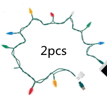 Merry Christmas Light Led Usb Charging Cable Charger Cord With Lights For Room… — image 12