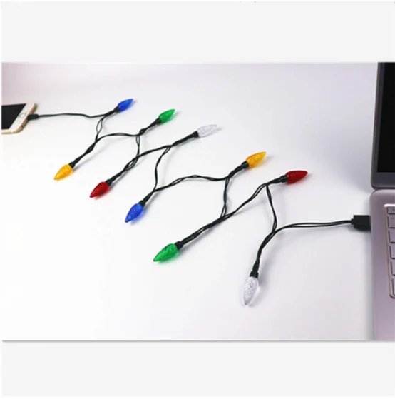 Merry Christmas Light Led Usb Charging Cable Charger Cord With Lights For Room… — image 10