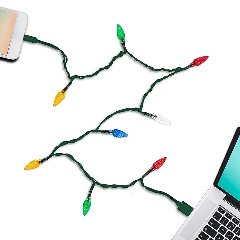 Merry Christmas Light Led Usb Charging Cable Charger Cord With Lights For Room… — image 8