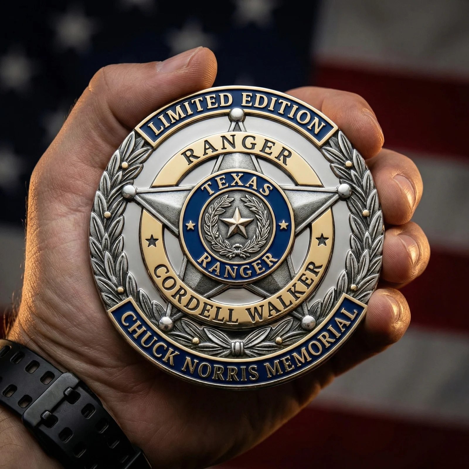 Metal Badge Commemorative Pin Creative Accessory — image 1