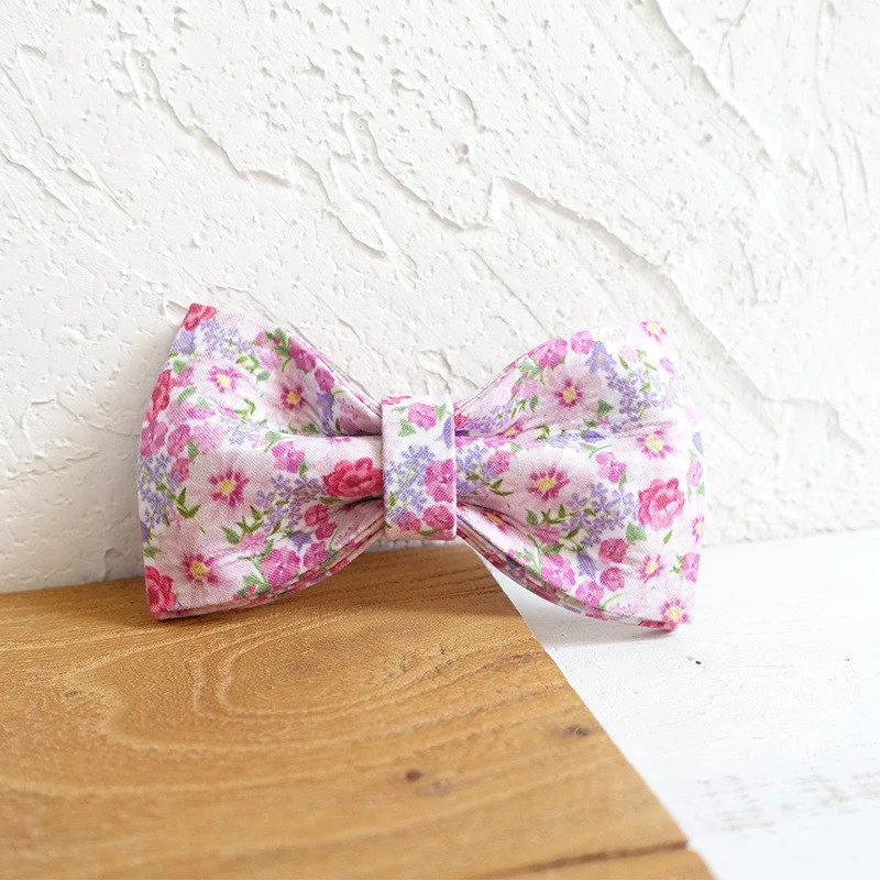 Metal Buckle Dog Collar Leash Bow Tie Accessory — image 4