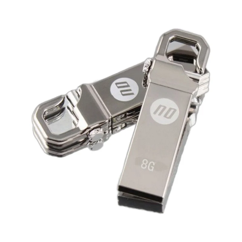 Metal Creative Exhibition Gift Advertising Keychain Car USB Drive — image 3