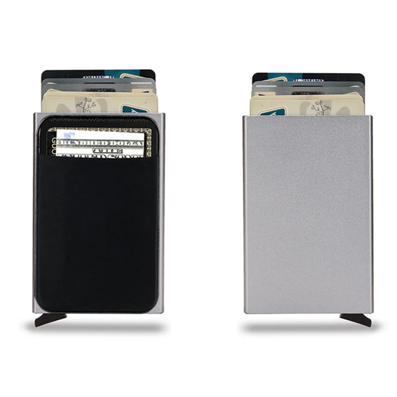 Metal Credit Card Holder Smart Wallet — image 2