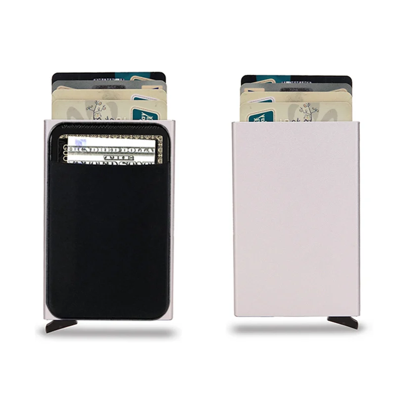 Metal Credit Card Holder Smart Wallet — image 7